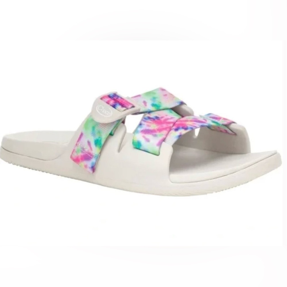 CHACO Kids DARLING Chillos Tie Dye Slide Sandals Shoes SZ K2